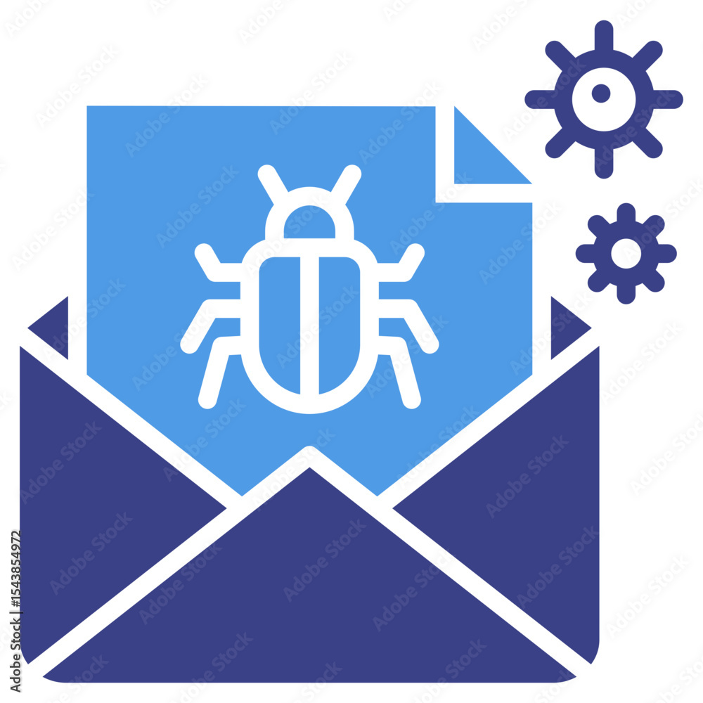 Obraz premium Spam Icon