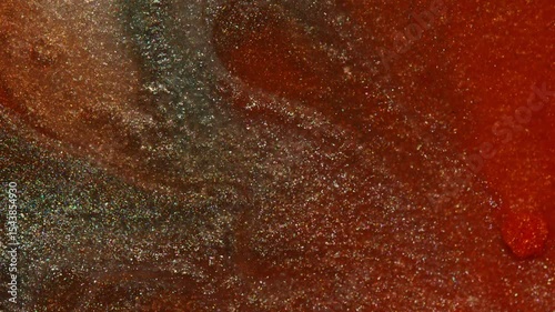 Rusty red and brown fluid texture