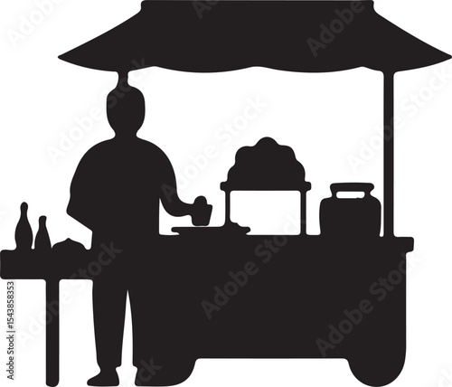 snacks cart for food business