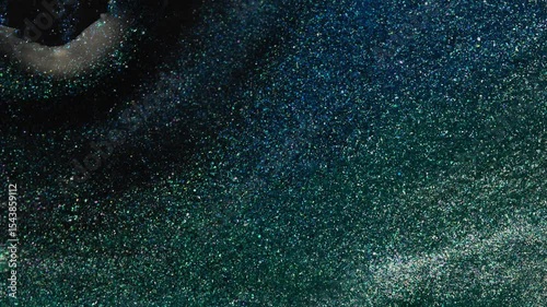 Dark teal and navy glitter texture horizontal