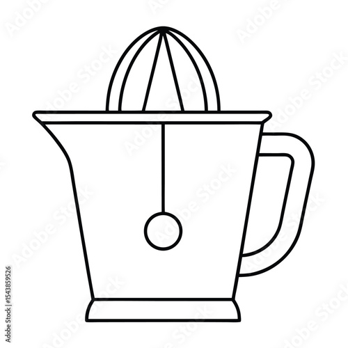 blender machine vector illustration