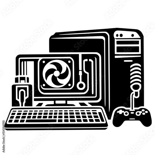 illustration of a computer monitor