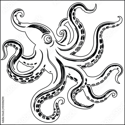High resolution detailed illustration design