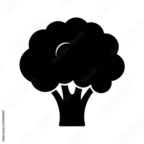 Black Peas Silhouette Illustration