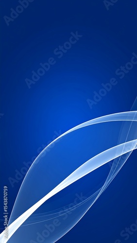 Abstract Blue Wave Background. (4)