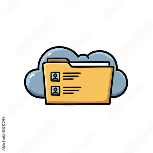 Cloud-Based Folder with User Profiles.
