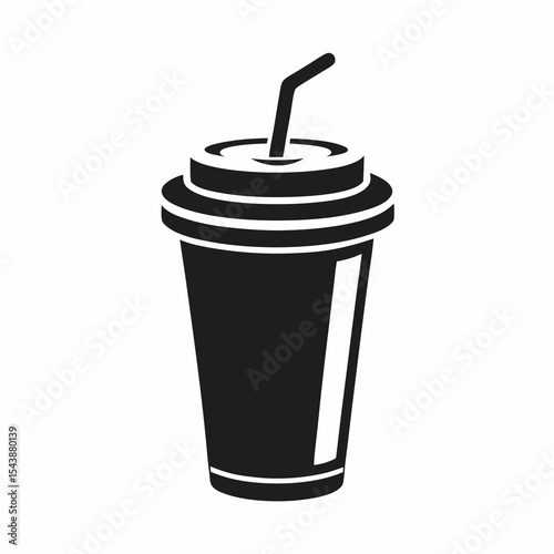vector illustration of a paper cup