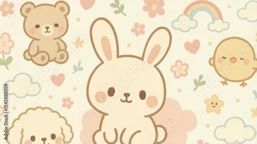 Wallpaper Mural Animated Pastel Cute Wallpaper Loop in 4K – Soft Motion Background with Kawaii Aesthetic for Kids, Apps, and Social Content Design

 Torontodigital.ca