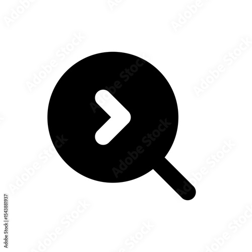 Search Right fill Vector icon