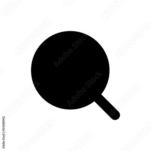 Search Icon fill Vector icon