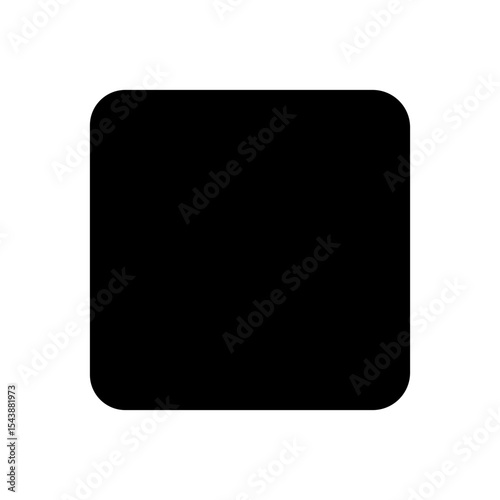 Sidebar Icon fill Vector icon
