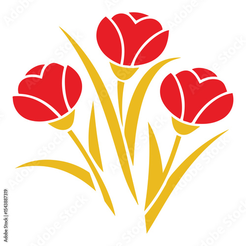 colorful flower design