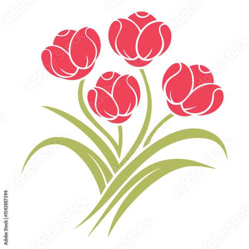 colorful flower design