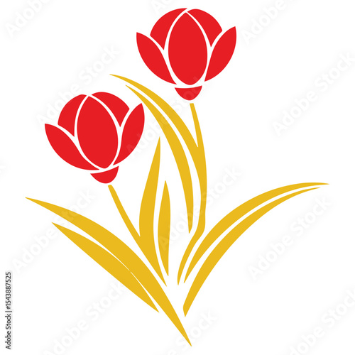 colorful flower design