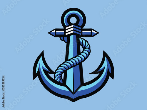 anchor with rope