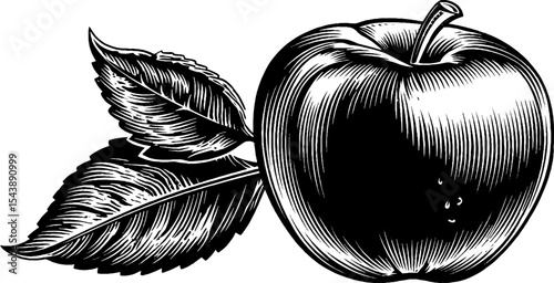 Mysterious glowing apple with aura and cracked peel on black background