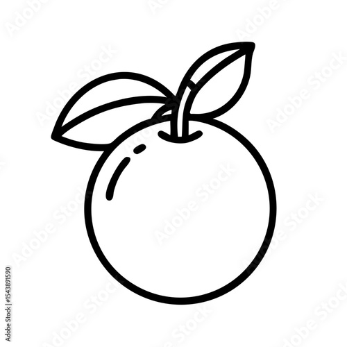 orange vector illustration