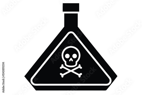 poison status vector icon