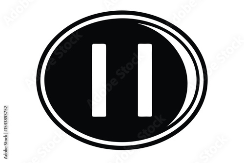 pause button icon