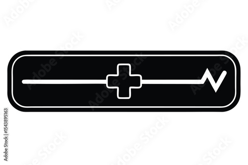 health bar vector icon