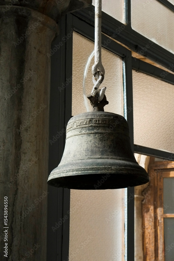 Obraz premium Palermo, Sicily. Ancient bell at local convent