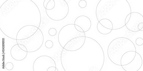 Modern design background for report and project presentation template. Abstract background with circle white abstract geometric background with soft light white paper circles in design .Gray abstract.