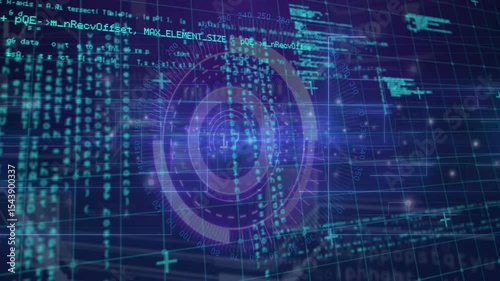 At start HUD element decrementing from 60 to 14, code panels sliding, visualizing countdown