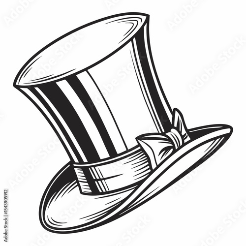 sketch of a hat