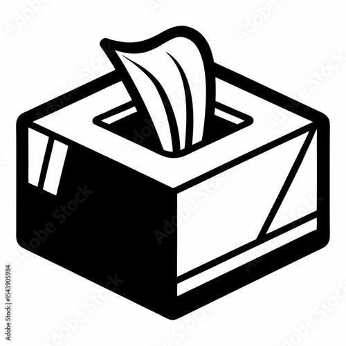 vector illustration of a icon of a gift box
