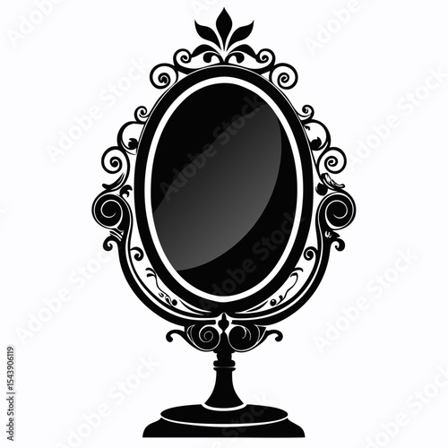 antique mirror frame