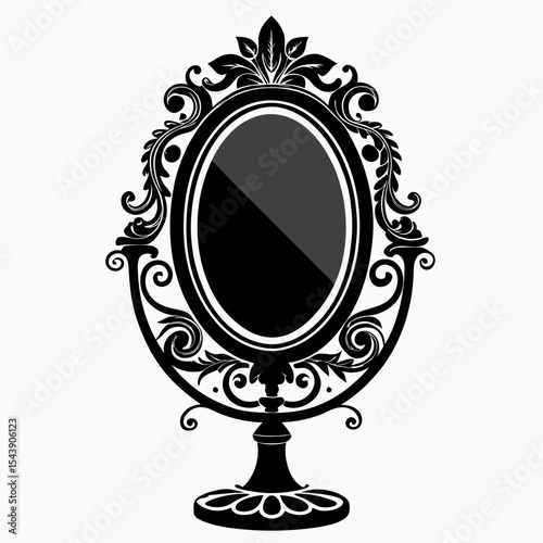 antique mirror frame