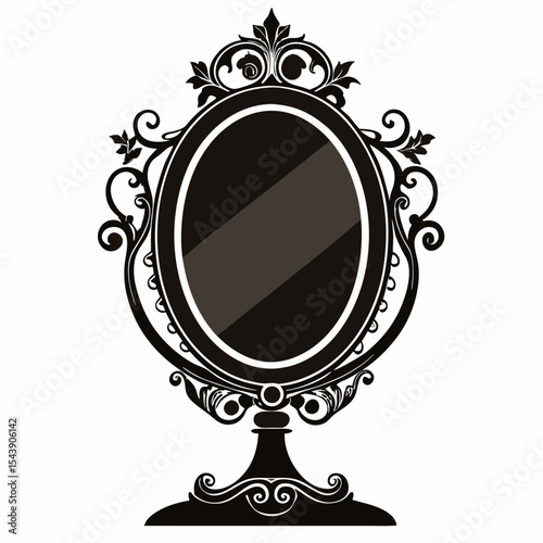 vector illustration of a vintage frame