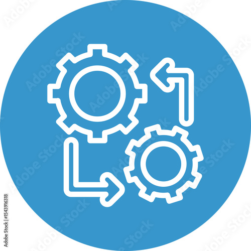 Evolve Vector Line White Circles Multicolors