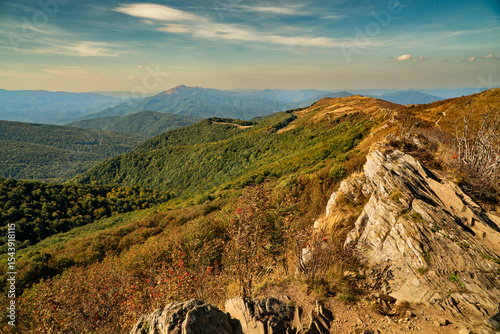 Fototapeta Naklejka Na Ścianę i Meble -  Bieszczady mountain, Bieszczady National Park, Poland.