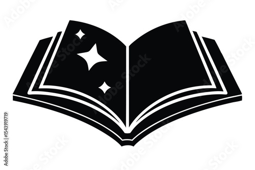 open book vector