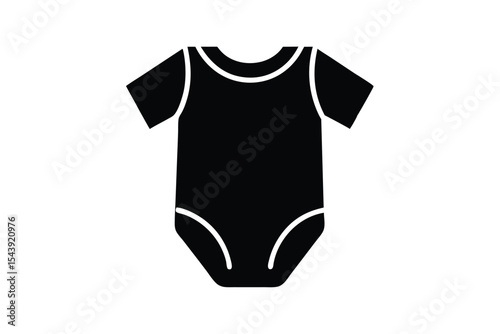 baby t shirt isolated on white