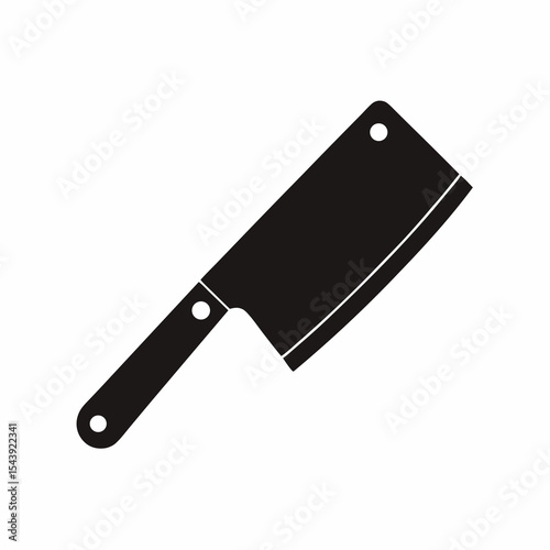 knife on a white background