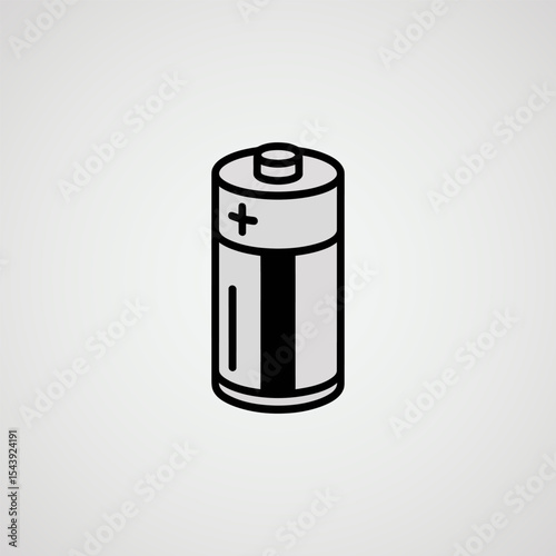 Battery icon design vector. Power, energy sign, Environment and sustainability concept icon