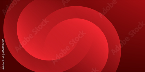 Red abstract background. Dynamic shapes composition. Eps10 vector