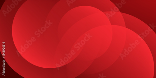 Red abstract background. Dynamic shapes composition. Eps10 vector