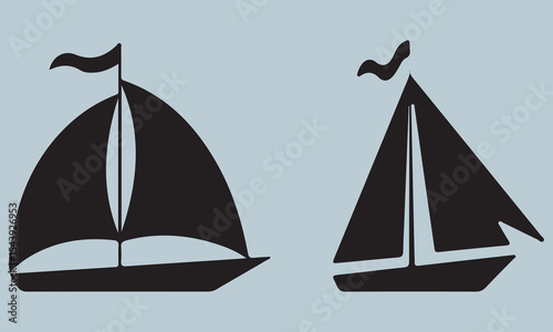sailing ship silhouette