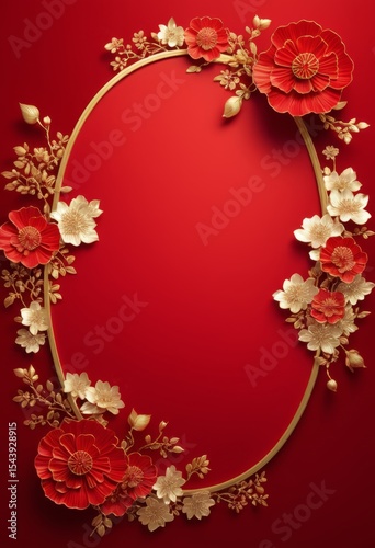 China Red Background Red Background Spring Festival Background New Year Background