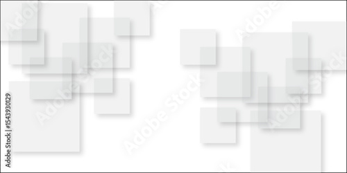 Abstract background with lines White background with diamond and triangle shapes layered in modern abstract pattern design Space design concept Suit for business, corporate, institution presentation.