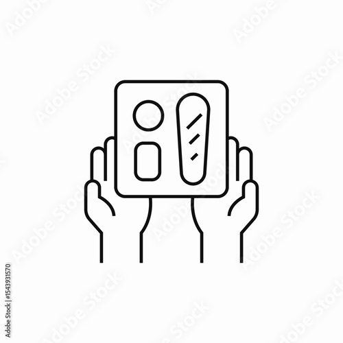 food delivery icon sign vector