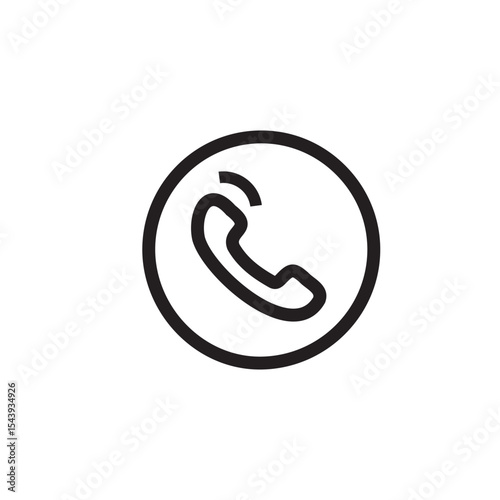 CALL icon vector set. Call icon vector. telephone icon