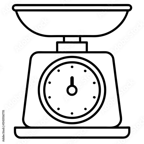 kitchen scale icon