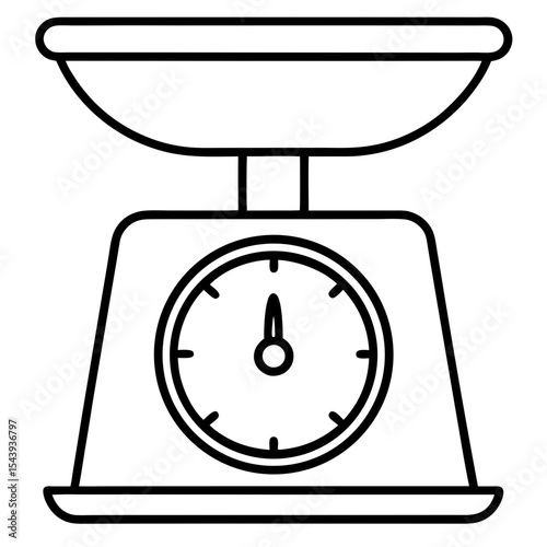 kitchen scales icon