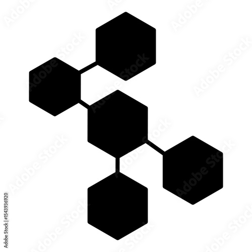Moleculae structure icon vector. Atom structure illustration sign. molecule symbol. atom web icon. Physics logo design.