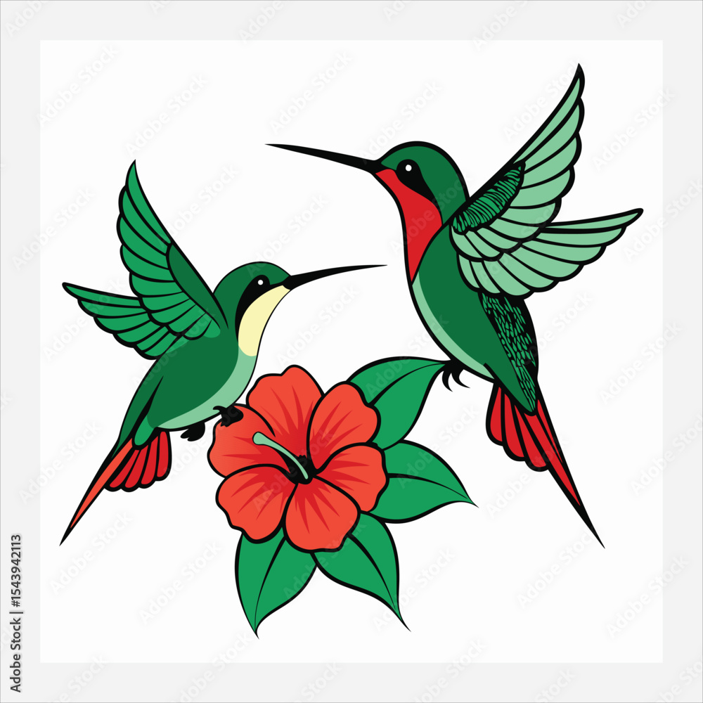 Fototapeta premium Vector graphic of national bird day good for national bird day celebration