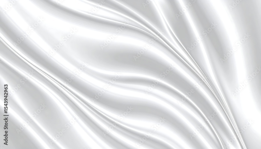 Naklejka premium White Silk Drape Background Texture.